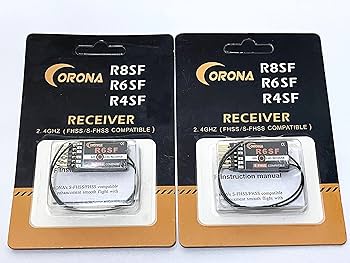 Amazon | Corona R6SF 6CH 受信機 フタバ 受信機 互換 S.BUS 2.4